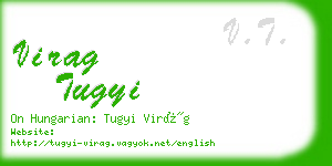 virag tugyi business card